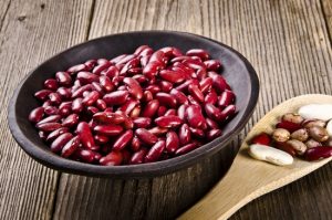 red-kidney-beans-on-a-wooden-table